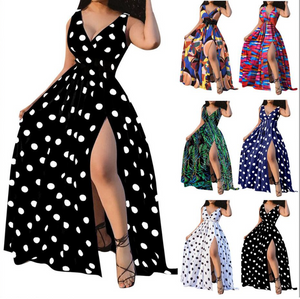 Women Plus Size Forked Club Dresses